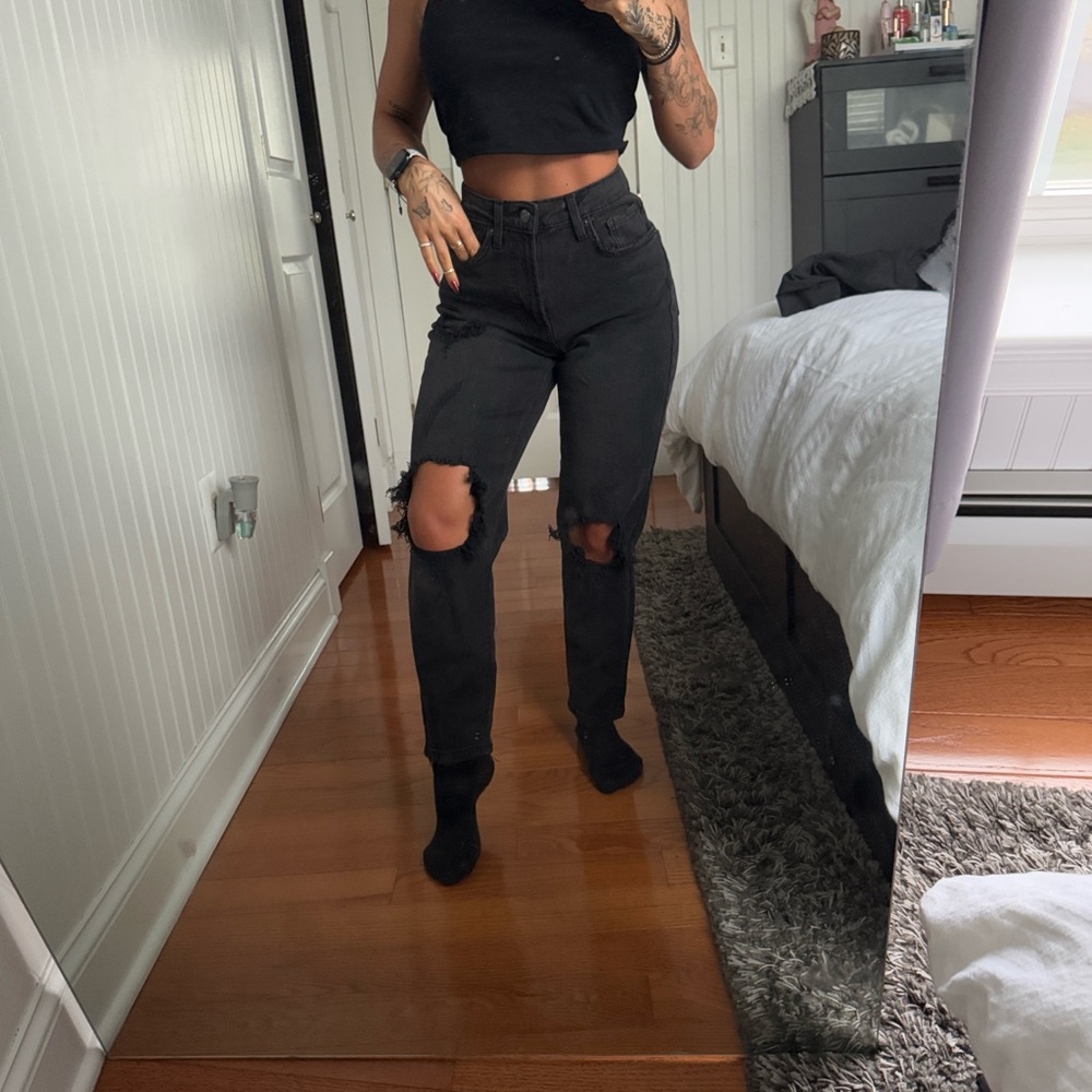Wild Fable Black ripped Jeans